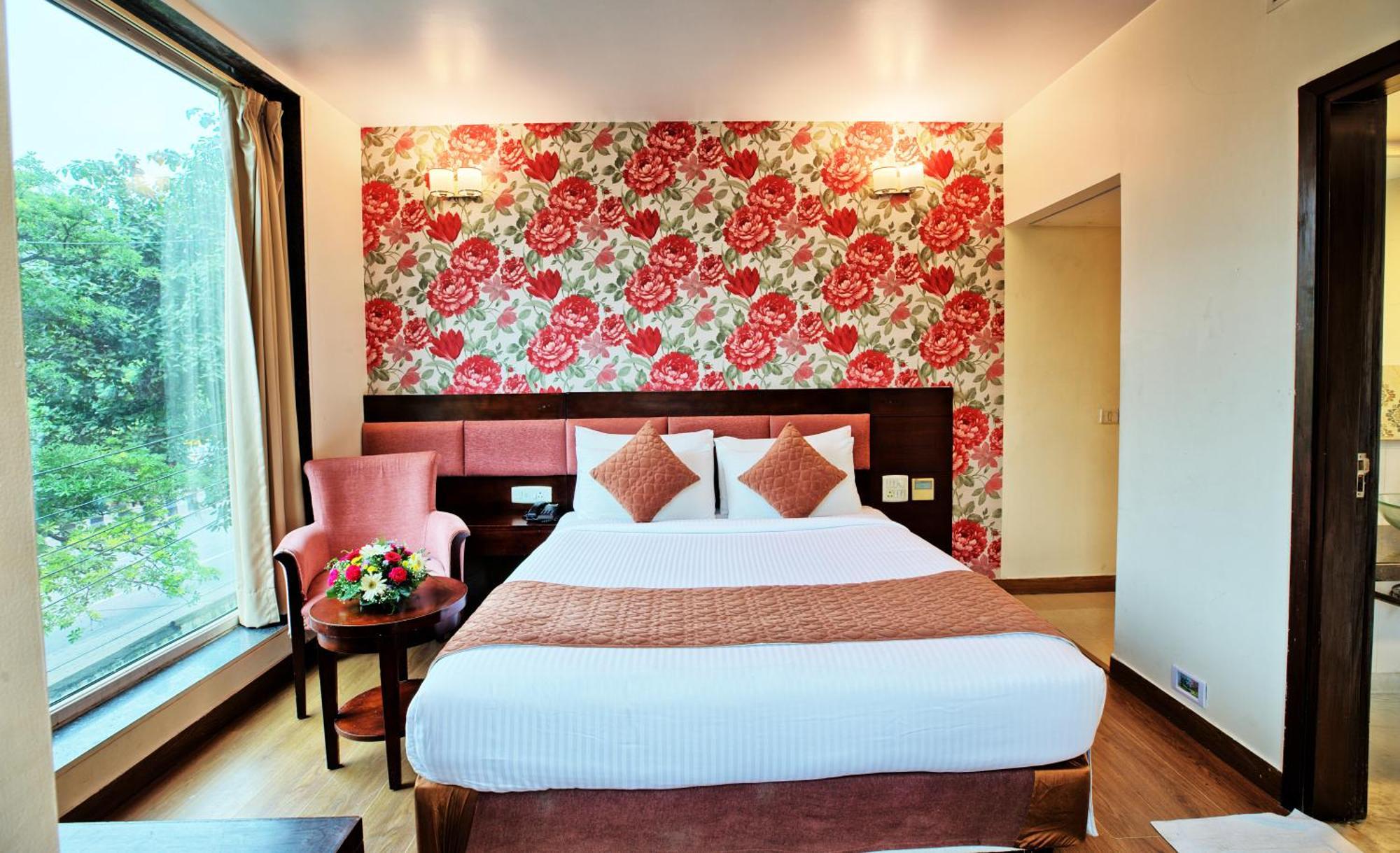 Rosemallow Hotel Nueva Delhi Exterior foto
