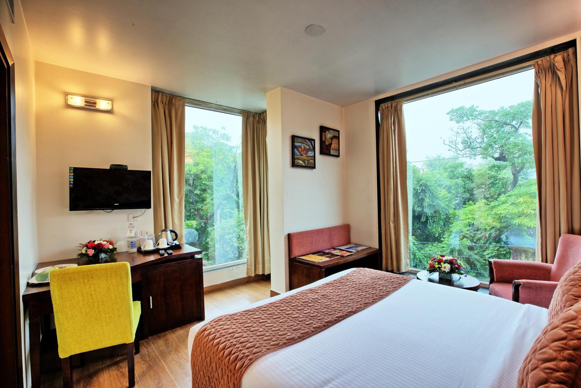 Rosemallow Hotel Nueva Delhi Exterior foto